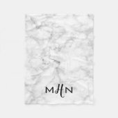 Monogram MARBLE Blanket Fleece Deken (Voorkant)