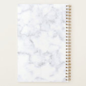 Monogram Marble Golden De prioriteiten Planner (Achterkant)