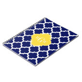 Monogram marineslein Marokkaans #5 Pineappel 3 Ini Notitieboek (Linkerzijde)