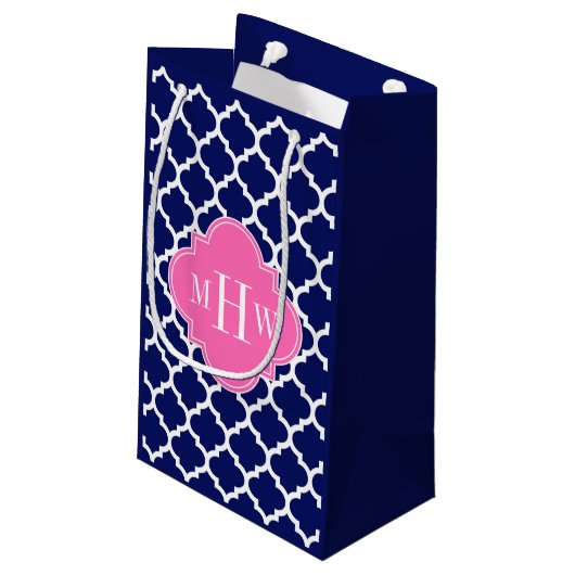 Monogram marinesleutel Marokkaans #5 Hot Pink2 3 I Klein Cadeauzakje