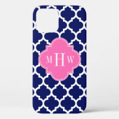 Monogram marinesleuton marineslein Marokkaans #5 H Case-Mate iPhone Case (Achterkant)