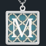 Monogram | Marktbewegingen VI Zilver Vergulden Ketting<br><div class="desc">Patronen</div>