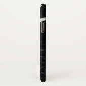 Monogram marmer Black Pink Paars Geometric Case-Mate iPhone Case (Achterkant / rechts)