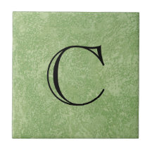 Monogram Marmorino Green Faux Finish