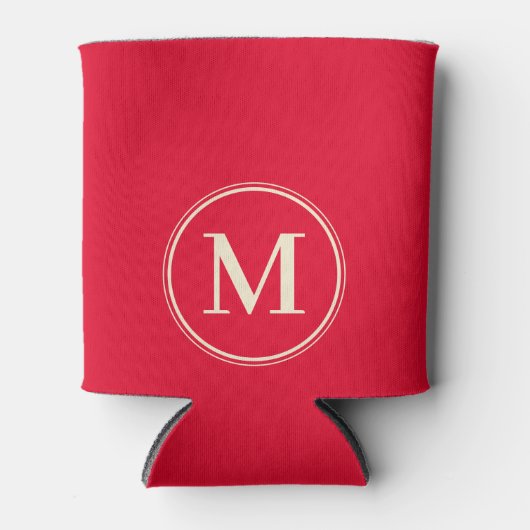 Monogram Massief Kersen Plukroze Kleur Blikjeskoeler (Voorkant)