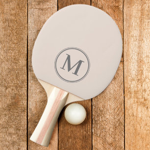 Monogram Massive Zandkleur Roze Kleur Tafeltennisbatje