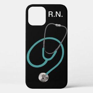 Monogram Medical verpleegthema R.N. Case-Mate iPhone Case