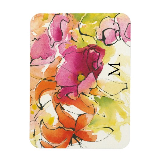 Monogram | medio juli magneet (Verticaal)