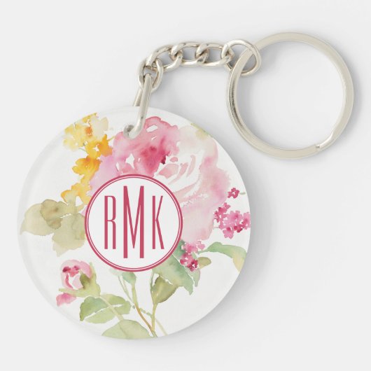 Monogram | medio juli sleutelhanger (Achterkant)