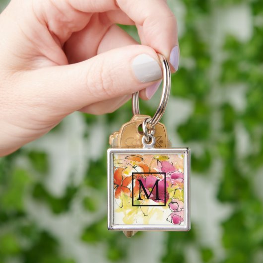 Monogram | medio juli sleutelhanger (Hand)