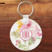 Monogram | medio juli sleutelhanger (Voorkant)