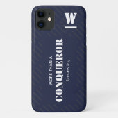 Monogram MEER DAN EEN Christelijke VERKOPER Case-Mate iPhone Case (Achterkant)