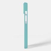 Monogram Meisjesachtig Mintgroen Hart Eenvoudig Mo Case-Mate iPhone Case (Achterkant / Links)