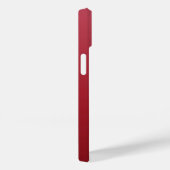 Monogram Meisjesachtig Rode Hart Eenvoudig Modern Case-Mate iPhone Case (Achterkant / Rechts)