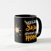 Monogram MELANIN Sweet-als-Honey SWAG Mok (Voorkant rechts)