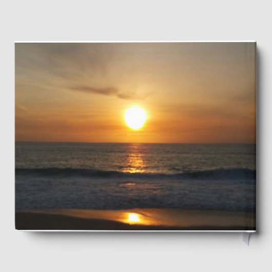 Monogram Memorial Guest Book Gastenboek (Achterkant)