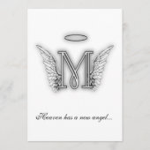 Monogram Memorial Programmakaart (Voorkant)