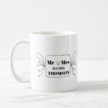 monogram meneer en mevrouw