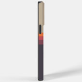  Monogram met Cute Stripe Color Block Case-Mate iPhone Case (Achterkant / Rechts)