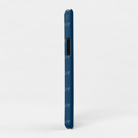 Monogram met eerste letters van je naam Case-Mate iPhone case (Achterkant/rechts)