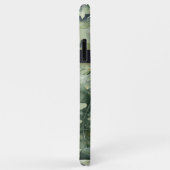 Monogram met prachtige tropische bladeren Case-Mate iPhone case (Achterkant/rechts)