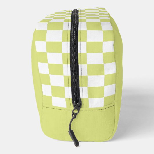 Monogram met retrosignatuur gecontroleerd toilettasje (Rechts)