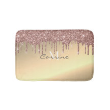 Monogram metaal Roos Gold + 14.000 glitterdruppels