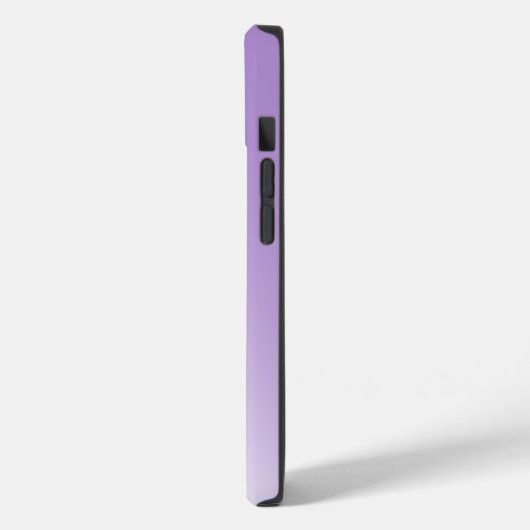 Monogram Metallic Violet Paarse druppelen Glitter Case-Mate iPhone Case (Achterkant / Links)