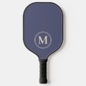 Monogram Mid-Century Effen Lavendel Breeze Kleur Pickleball Paddle (Voorkant)
