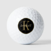 Monogram Midnight Gold ID827 Golfballen (Voorkant)