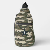 Monogram Militair Camouflagepatroon CAMO Sling Bag (Voorkant)
