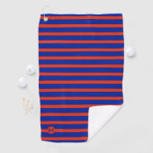 Monogram Mini RB Gestreepte Golfhanddoek (Insitu)