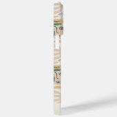 Monogram Minimale Moderne Hoesje-Mate iPhone Case (Achterkant / Rechts)