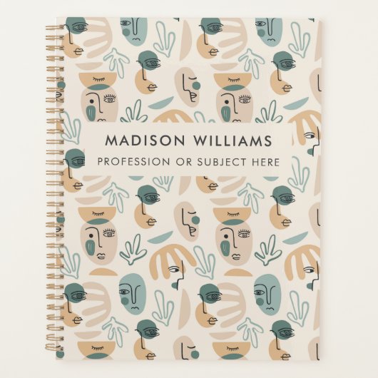 Monogram Minimale Moderne Planner (Voorkant)