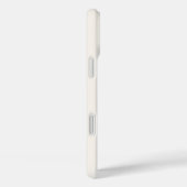 Monogram Minimale Neutrale Eenvoudige Script Handt Case-Mate iPhone Case (Achterkant / Rechts)