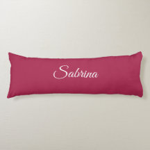 Monogram minimalistisch kersroze roze