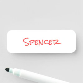 Monogram minimalistische aangepaste naam naamplaatje