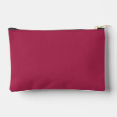Monogram minimalistische kersroze roze etui (Achterkant)