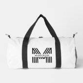 Monogram minimalistische retro plunjezak (Voorkant)