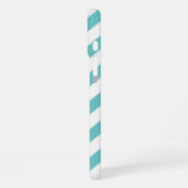 Monogram mint en geel iPhone hoesje (Linkerkant)