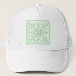 monogram (Mint Green) Trucker Pet