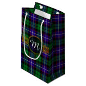 Monogram Mitchell Tartan Klein Cadeauzakje (Voorkant Gekanteld)