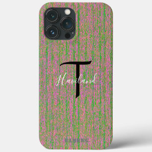 Monogram mobiele telefoondraagtas HAMbyWG - roze / Case-Mate iPhone Case