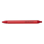 Monogram Mode Red Zwarte Inkt Pen (Voorkant)