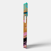 Monogram modern abstract elegant gepersonaliseerd Case-Mate iPhone case (Achterkant / Rechts)