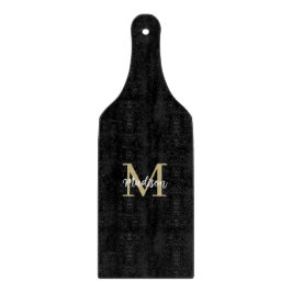 Monogram Modern Black Tan Sand Snijplank