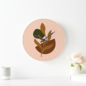 Monogram Modern Boho Grote Klok (Huis)