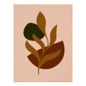 Monogram Modern Boho Perfect Poster (Voorkant)