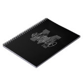 Monogram Modern Boy Back-to-School Huiswerk Notitieboek (Linkerzijde)