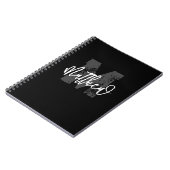 Monogram Modern Boy Back-to-School Huiswerk Notitieboek (Linkerzijde)